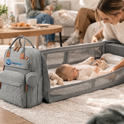 CozyNest™️ Portable Cot Backpack [Cot in Seconds]