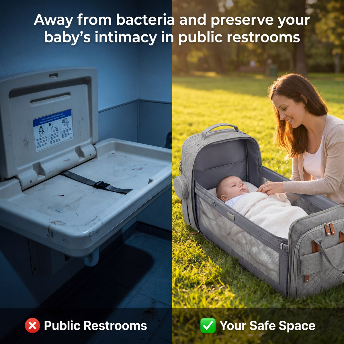 CozyNest™️ Portable Cot Backpack [Cot in Seconds]